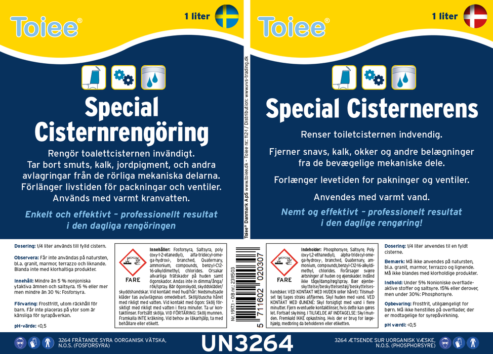 Special Cistern Cleaner