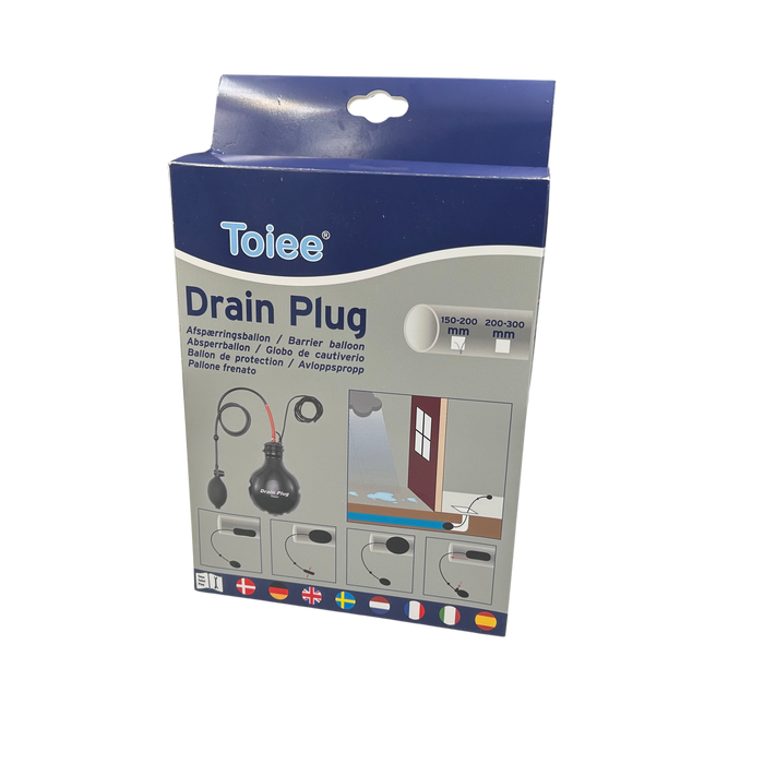 Toiee Drain Plug (drain plug for safeguarding against cloudburst) - (32 mm)