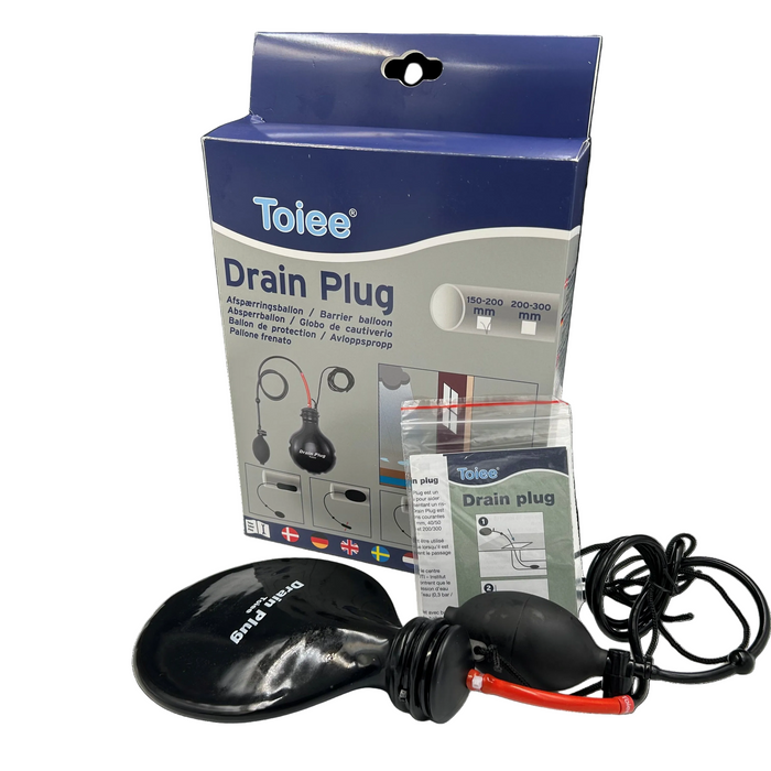Toiee Drain Plug (drain plug for safeguarding against cloudburst) - (32 mm)