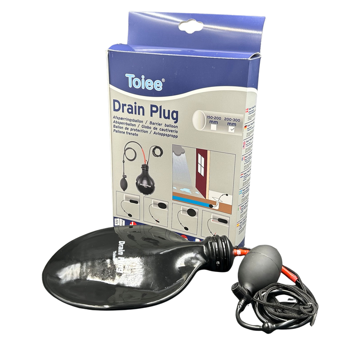 Toiee Drain Plug (drain plug for safeguarding against cloudburst) - (32 mm)
