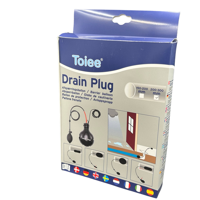 Toiee Drain Plug (drain plug for safeguarding against cloudburst) - (32 mm)